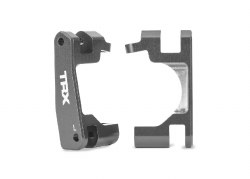 Traxxas Caster blocks (c-hubs), 6061-T6 alum (gray), left/right