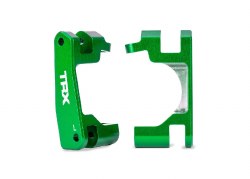 Traxxas Caster blocks (c-hubs), 6061-T6 alum (green) left/right