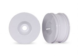 Traxxas 3.0" White Dished Wheels (2)
