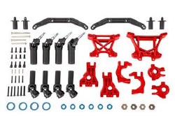 Outer Driveline & Suspension Upgrade Kit, extreme heavy duty, red