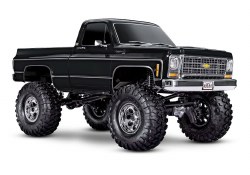 Traxxas TRX-4 Chevrolet K10 Cheyenne High Trail Edition (Black): 1/10 Scale 4X4 Trail Truck, Fully-A