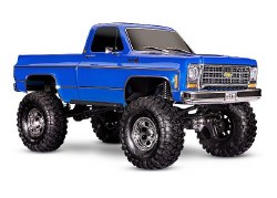 Traxxas TRX-4 Chevrolet K10 Cheyenne High Trail Edition (Blue): 1/10 Scale 4X4 Trail Truck, Fully-As