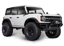 TRX-4 Scale and Trail 2021 Ford Bronco 1/10 Crawler, XL-5 HV, Titan 12T - Oxford White