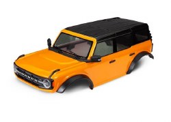 Body, Ford Bronco (2021), complete, orange (painted) (includes grille, side mirrors, door handles, f