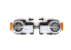 Headlight assembly, complete (2)/ 2.6x8mm BCS (2) (fits #9211 body)