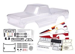 WABody Ford F-150 (1979) (Clear, Requires Painting)/ Decals/ Window Masks (Includes Grille, Side Mir