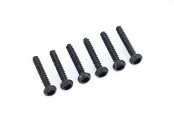 Screws, 1.6x10mm Button-Head, Self-Tapping (Hex Drive) (6)