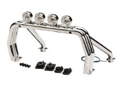 Roll Bar (Assembled With LED Light Bar)/ Roll Bar Mounts, Left & Right/ 2.6x12 BCS (Self-Tapping) (4