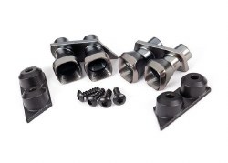 Exhaust tips (2)/ exhaust tip mounts (2)/ 2.6X8 BCS (4)