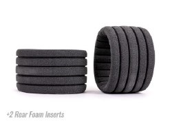 Tire inserts, molded (2) (for #9475 rear tires) (+2 firmness)