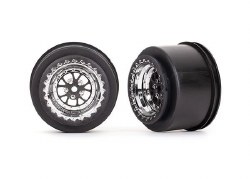 Wheels, Weld chrome with black (rear) (2)