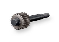 Input gear, 22-tooth/ input shaft (transmission) (heavy duty) (fits Bandit, Rustler, Stampede, Slash