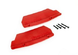 Mud guards, rear, red (left and right)/ 3x15 CCS (2)