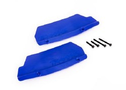 Mud guards, rear, blue (left and right)/ 3x15 CCS (2)