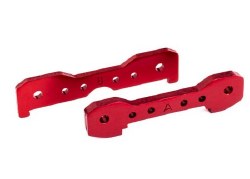 Tie Bars, Front, 6061-T6 Aluminum (Red-Anodized) (Fits Sledge)