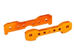 Tie Bars, Front, 6061-T6 Aluminum (Orange-Anodized) (Fits Sledge)