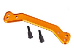 Draglink, Steering, 6061-T6 Aluminum (Orange-Anodized)/ 3X14mm SS (2)