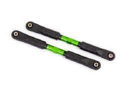 Camber Links, Front, Sledge (Tubes Green-Anodized, 7075-T6 Aluminum, Stronger Than Titanium) (117Mm)