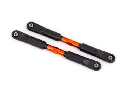 Camber Links, Front, Sledge (Tubes Orange-Anodized, 7075-T6 Aluminum, Stronger Than Titanium) (117Mm