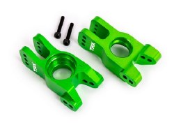 Carriers, Stub Axle, 6061-T6 Aluminum (Green-Anodized) (Left And Right)