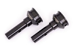 Stub Axles, Hardened Steel (2) (For Steel Constant-Velocity Driveshafts) (Fits Sledge)