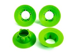 Wheel Covers, Green (4) (Fits TRA9572 Wheels)