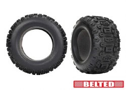 Tires, 3.8" Sledgehammer® (belted) (2)/ foam inserts (2)