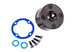 Carrier, Differential (Aluminum, Dark Titanium-Anodized)/ Differential Bushing/ Ring Gear Gasket/ 3x