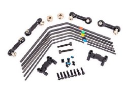 Sway bar kit, Sledge (front and rear) (includes front and rear sway bars and linkage)