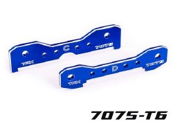 Tie Bars, Rear, 7075-T6 Aluminum (Blue-Anodized) (Fits Sledge)