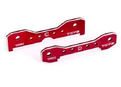 Tie Bars, Rear, 7075-T6 Aluminum (Red-Anodized) (Fits Sledge)