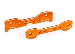 Tie Bars, Rear, 7075-T6 Aluminum (Orange-Anodized) (Fits Sledge)