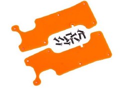 Suspension arm covers, orange, rear (left and right)/ 2.5x8 CCS (12)