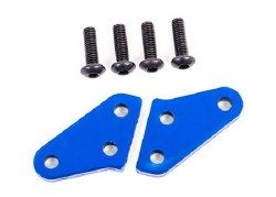 Steering Block Arms (Aluminum, Blue-Anodized) (2) (Fits TRA9635 Series & 9637 Series Steering Blocks