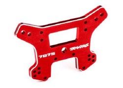 Shock Tower, Rear, 7075-T6 Aluminum (Red-Anodized) (Fits Sledge)