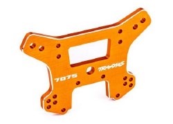 Shock Tower, Rear, 7075-T6 Aluminum (Orange-Anodized) (Fits Sledge)