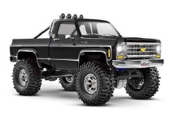Traxxas TRX-4M High Trail Edition Crawler with Chevrolet K10 Pickup Body (Black): 1/18-Scale 4X4 Ele