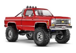 Traxxas TRX-4M High Trail Edition Crawler with Chevrolet K10 Pickup Body (Red): 1/18-Scale 4X4 Elect