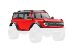 Traxxas Body, Ford Bronco (2021), Complete, Red (Includes Grille, Side Mirrors, Door Handles, Fender