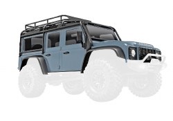 Traxxas Body, Land Rover Defender, complete, light blue