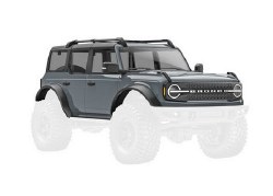 Body, Ford Bronco, Complete, Dark Gray (Includes Grille, Side Mirrors, Door Handles, Fender Flares,