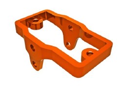 Servo Mount, 6061-T6 Aluminum (Orange-Anodized)