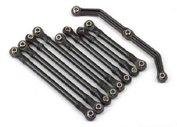 Suspension Link Set, Complete (Front & Rear) (Includes Steering Link (1), Front Lower Links (2), Fro