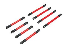 Suspension Link Set, 6061-T6 Aluminum (Red-Anodized) (Includes 5X53mm Front Lower Links (2), 5X46mm