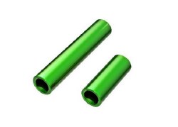 Driveshafts, Center, Female, 6061-T6 Aluminum (Green-Anodized) (Front & Rear) (For Use With TRA9751A