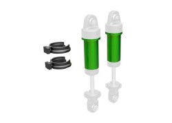 Body, GTM Shock, 6061-T6 Aluminum (Green-Anodized) (Includes Spring Pre-Load Spacers) (2)