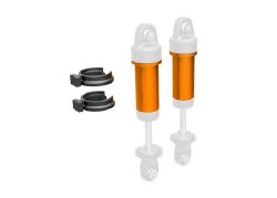 Body, GTM Shock, 6061-T6 Aluminum (Orange-Anodized) (Includes Spring Pre-Load Spacers) (2)