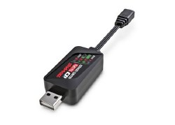 Charger, ID Balance, USB (2-Cell 7.4 Volt Lipo With ID Connector Only)