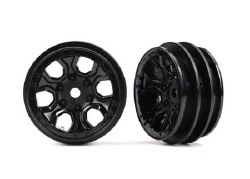 Wheels, 1.0" (Black) (2)