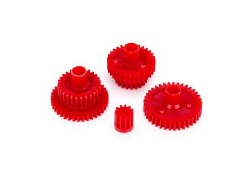 Gear set, transmission (6.8:1 reduction ratio) (for use only with portal drive axles) - Red